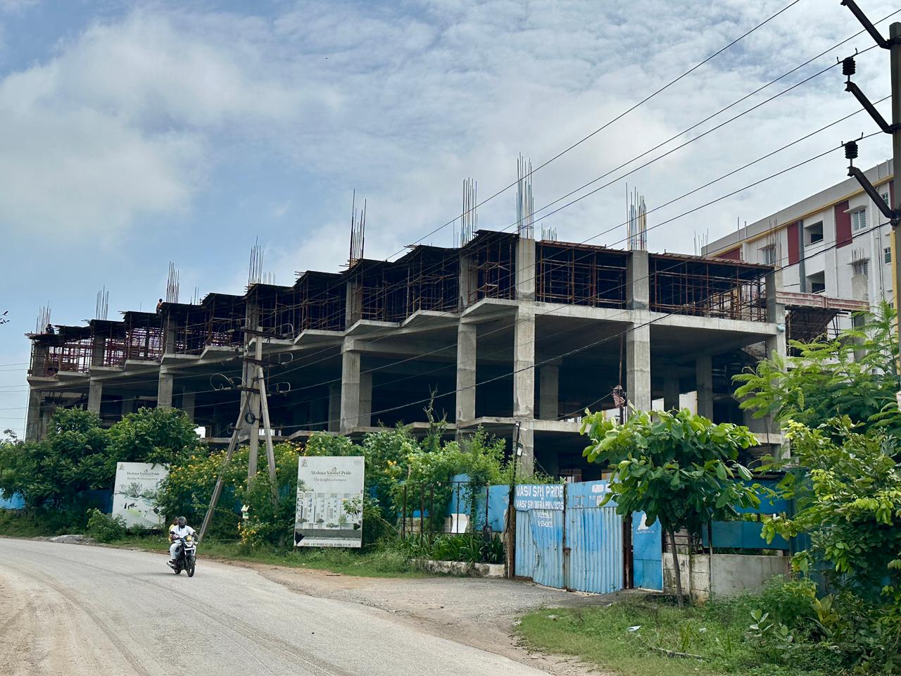 Onsite Construction Progress View 1