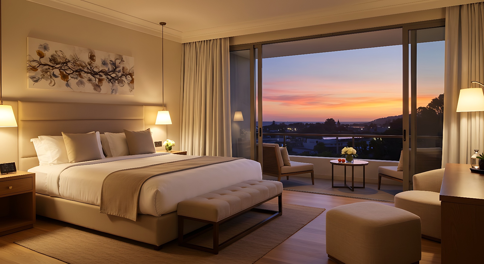 Luxury Master Suite Interior Layout
